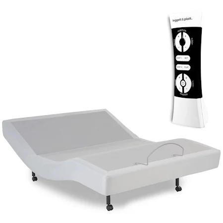 Simplicity 2.0 Full Adjustable Bed Base with Full Body Massage and Wireless Remote